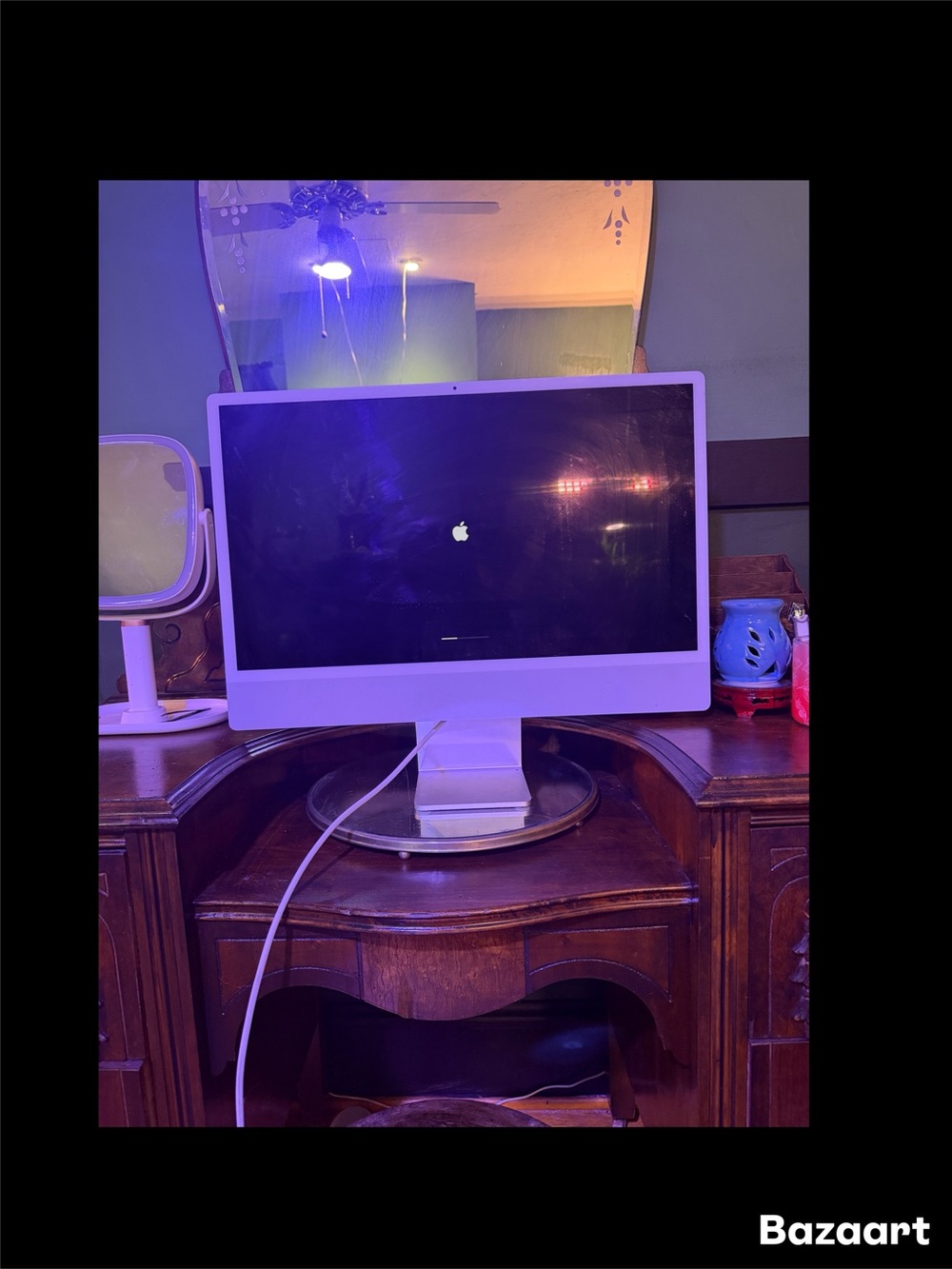 iMac M1 2021 iMac 24 inch Apple Computer Works (has to be unlocked- I have info)